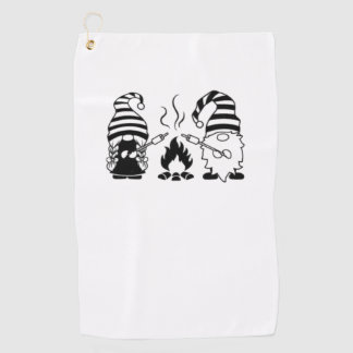 Serviette De Golf Camping Gnomes