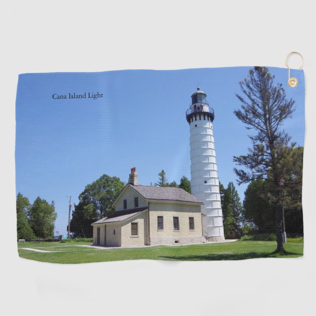 Serviette De Golf Cana Island Torchon de golf léger (Horizontal)