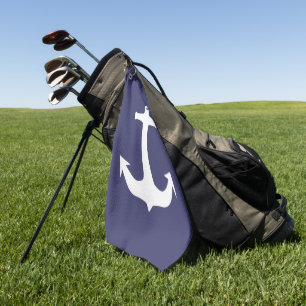 Serviette De Golf Capitaine Ancre Sea Ocean Sailing