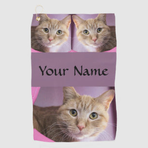 Serviette De Golf Cat