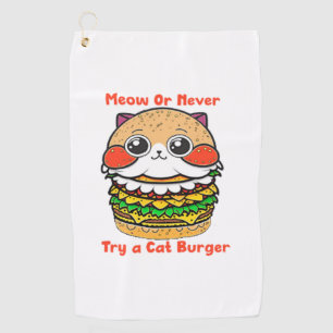 Serviette De Golf Cat