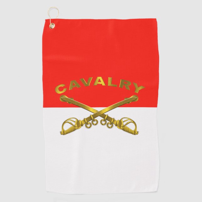 Serviette De Golf Cavalerie (Devant)