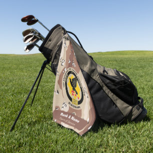 Serviette De Golf Cavalry Association Golf Towel - Desert Camo