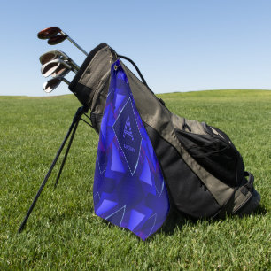 Serviette De Golf Changer initial, Ajouter (supprimer) Nom, Diamant 