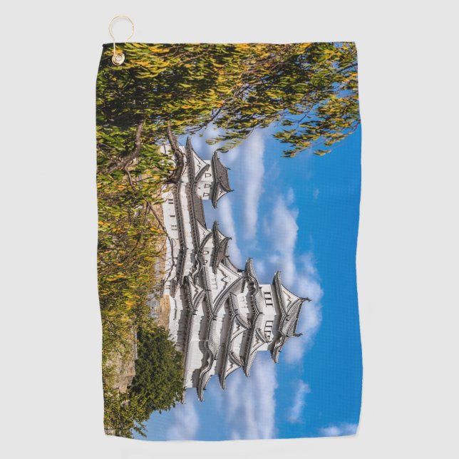 Serviette De Golf Château Himeji #5, Japon (Devant)