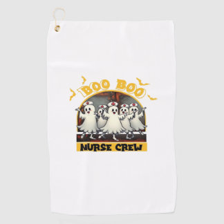 SERVIETTE DE GOLF CHEMISE T-SHIRT HALLOWEEN INFIRMIÈRE CLASSIQUE BOO