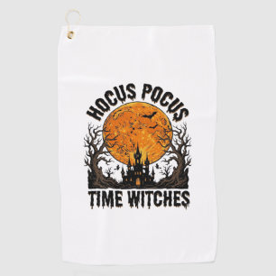 Serviette De Golf Chemises Hocus Pocus Temps Sorcières Halloween Vin