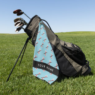 Serviette De Golf Cherry Blossom, Pink Sakura, Votre Nom