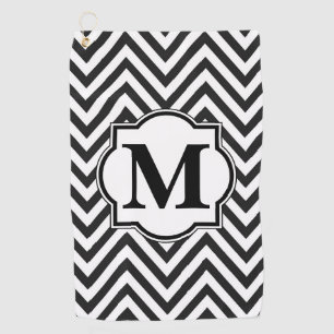 Serviette De Golf Chevron Motif