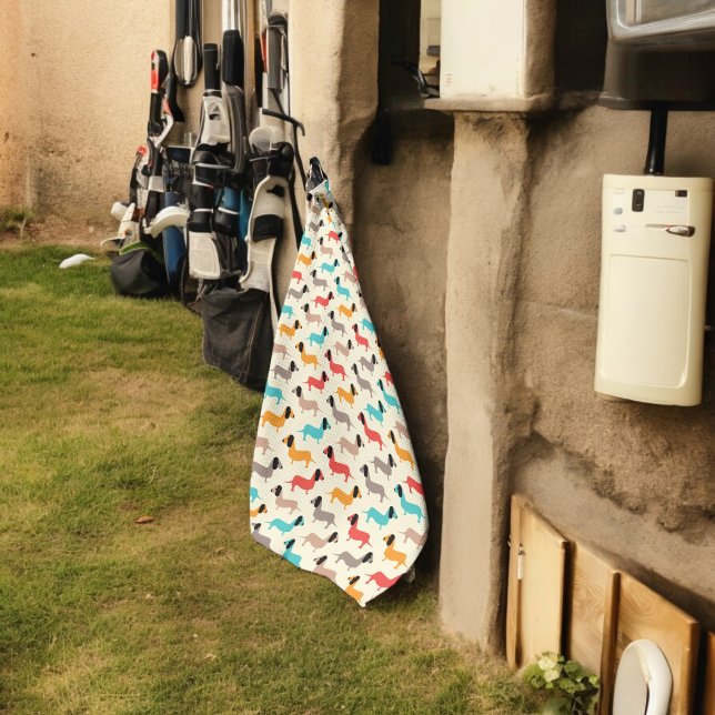 Serviette De Golf chien (golf towel)
