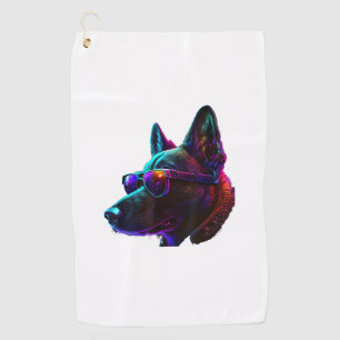 Serviette De Golf Chiens Malinois belges Malinois
