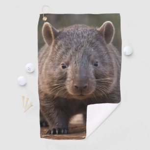 Serviette De Golf Chubby The Australian Wombat,