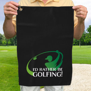 Serviette De Golf Citation de golf drôle Golf Moderne Golfeur Sporti