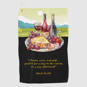 Serviette De Golf Citations drôles de golfeur pour golfeur sur froma