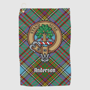 Serviette de golf Clan Anderson Crest