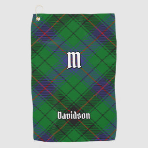 Serviette De Golf Clan Davidson Tartan