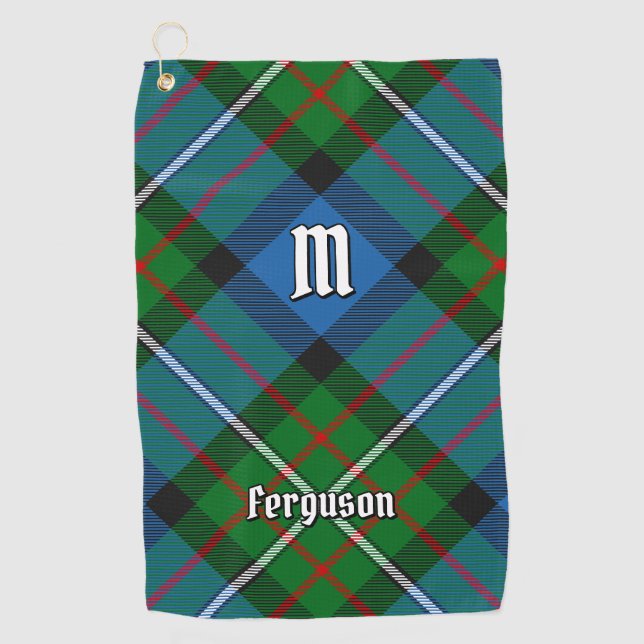 Serviette de golf Clan Ferguson Tartan (Devant)
