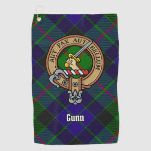 Serviette de golf Clan Gunn Crest