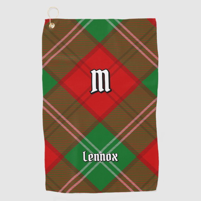 Serviette De Golf Clan Lennox Tartan (Devant)