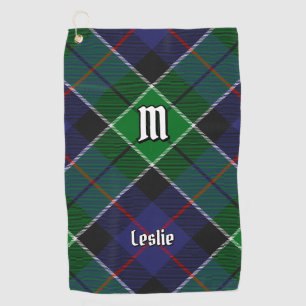 Serviette De Golf Clan Leslie Chasse Tartan