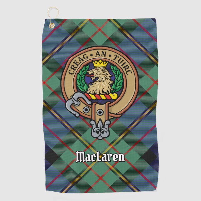 Serviette De Golf Clan MacLaren Crest (Devant)