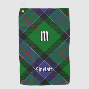 Serviette De Golf Clan Sinclair Chasse Tartan