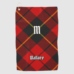 Serviette De Golf Clan Wallace Tartan Golf Towne