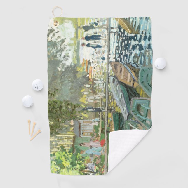 Serviette De Golf Claude Monet. Baignoires à La Grenouillère (En situation)