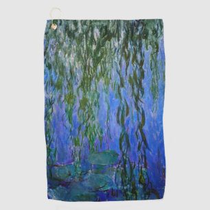 Serviette De Golf Claude Monet - Nymphéas avec saule pleureur