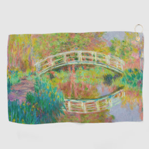Serviette De Golf Claude Monet - Pont Japonais, Giverny