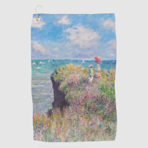 Serviette De Golf Claude Monet - Promenade Cliff à Pourville