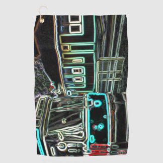 Serviette De Golf CLRV Neon à stn Golf Towel