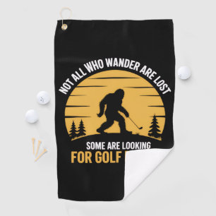 Serviette De Golf Club de balle de golf Bigfoot Les vagabonds ne son