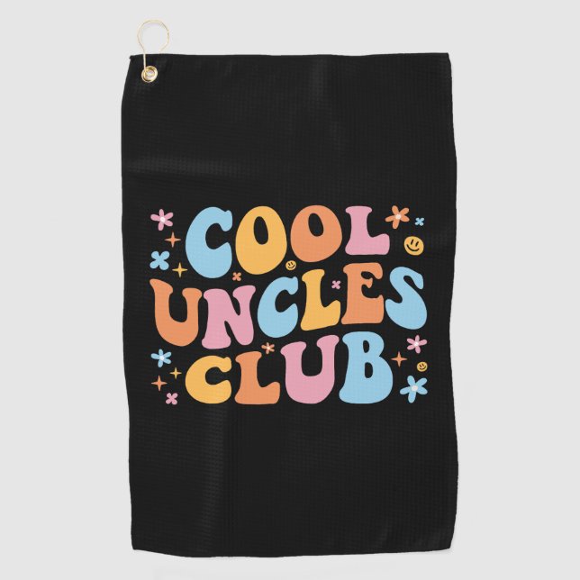 Serviette De Golf Club des oncles cool III (Devant)