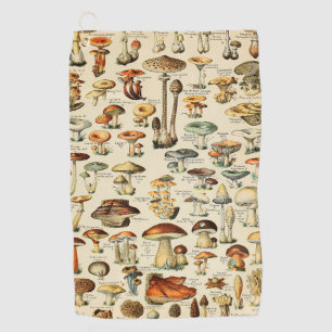 Serviette De Golf Collection de champignons 