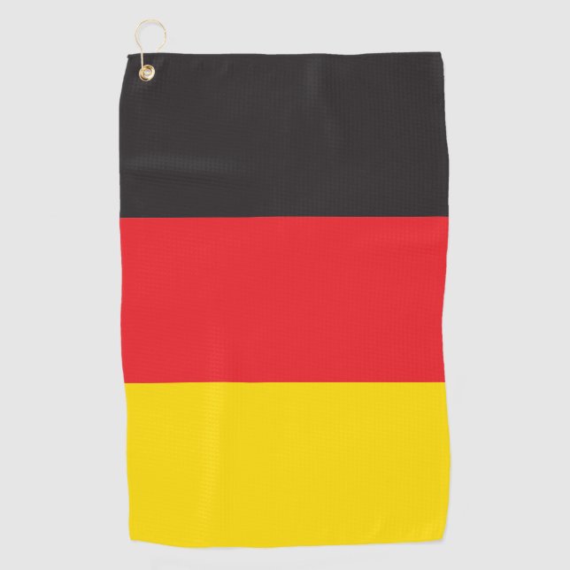 Serviette De Golf Combinaison de 3 couleurs, indicateur (Devant)