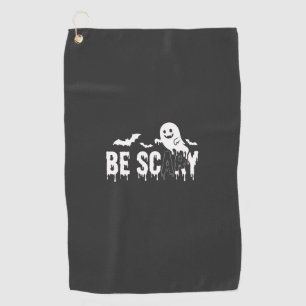 Serviette De Golf Conception de chauve-souris fantôme d'Halloween ef