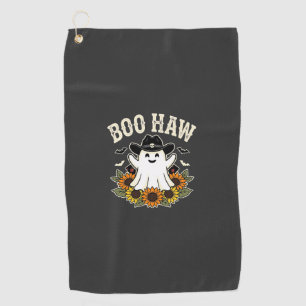 Serviette De Golf Conception de fantôme Halloween occidental Bouh Ha