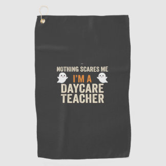 Serviette De Golf Conception de fantôme Halloween pour enseignant en