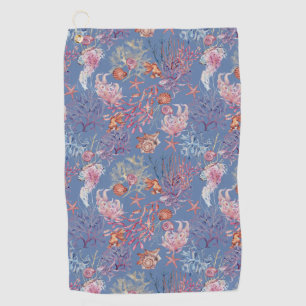 Serviette De Golf Conception de la série de composition de l'eau sou