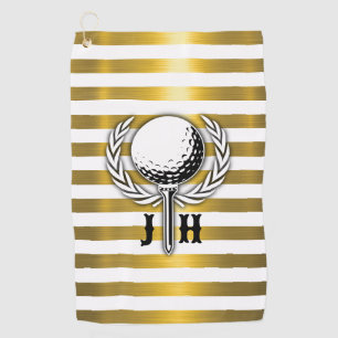 Serviette De Golf Conception de monogramme de golf sur mesure