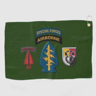 Serviette De Golf Conception de patchs du 5e groupe des forces spéc