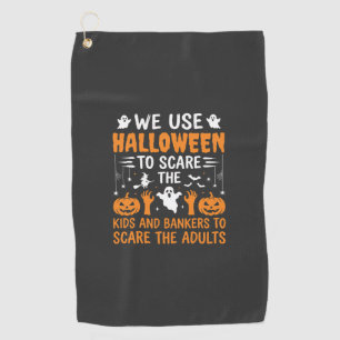 Serviette De Golf Conception d'Halloween pour enfants banquiers adul