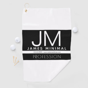 Serviette De Golf Conception professionnelle moderne et minimale   N