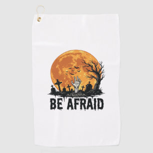 Serviette De Golf Conception vectorielle de cimetière d'Halloween vi