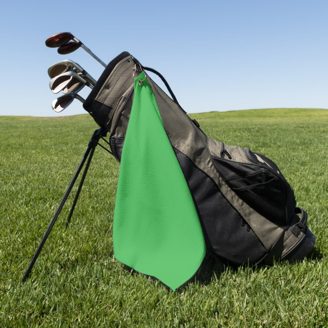 Serviette De Golf Concevez votre rêve Kelly Green (Vert)