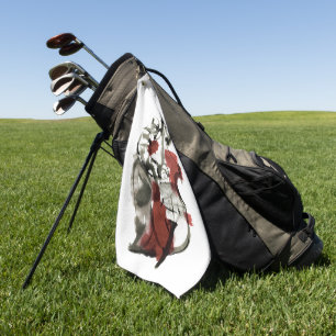 Serviette De Golf Contrebassiste