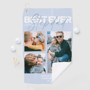 Serviette De Golf Cool Happy Fête des pères Stepdad 3 Photo