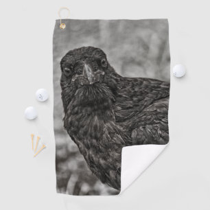 Serviette De Golf Corbeau P9239