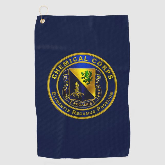 Serviette De Golf Corps chimique (Devant)